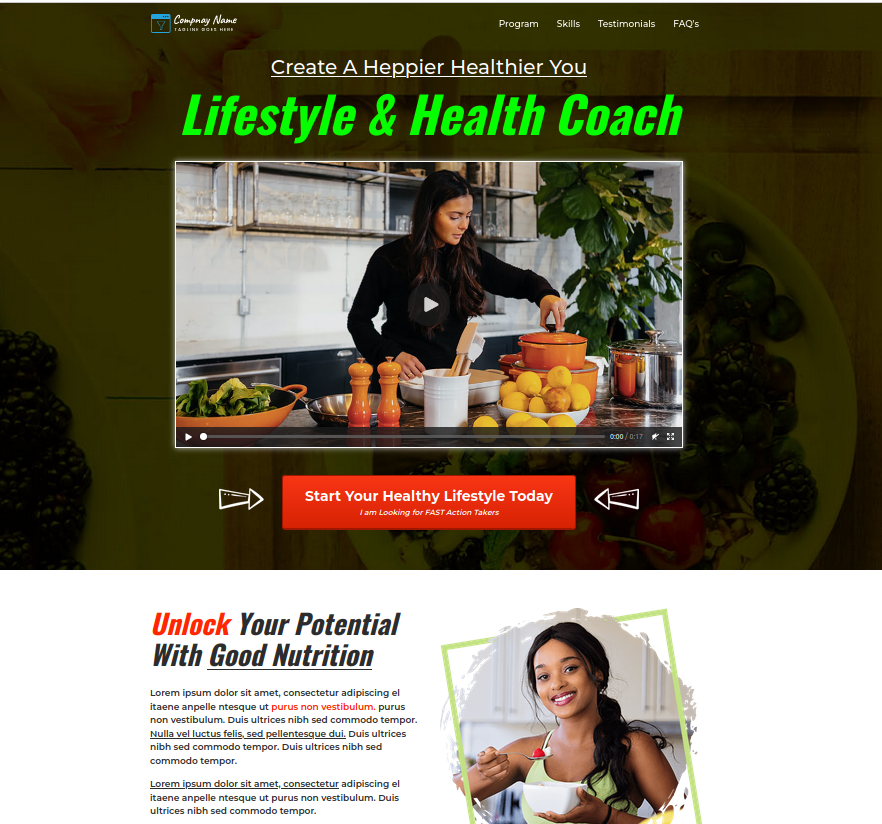 Lifestyle & Health Coach